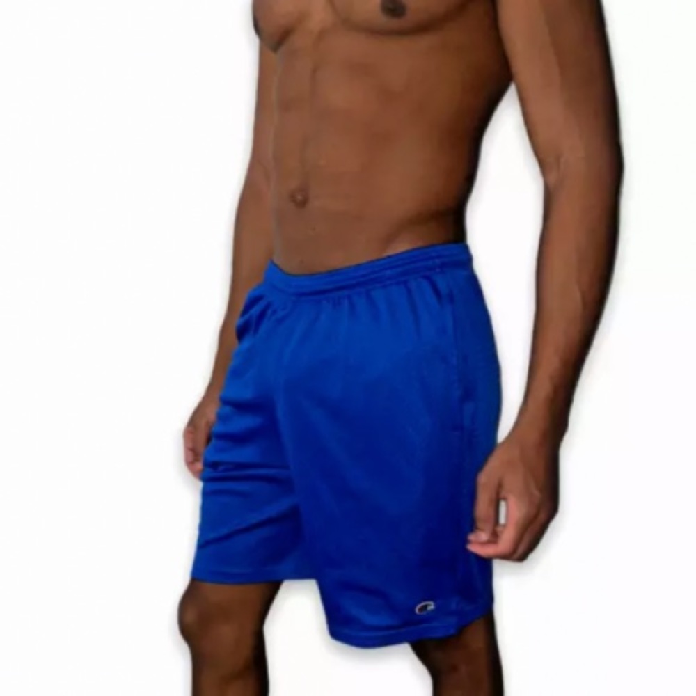 Champion Vintage 90s Men’s Mesh Training Shorts Blue Size M